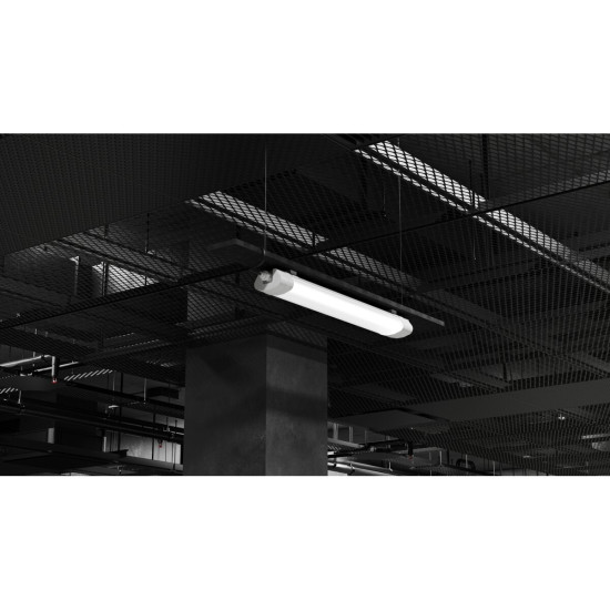 HERMETIČNA  LED SVETILKA BRAGA, 30 W, 3000 lm, 4000K, AC180-250V, IP65, LINIJSKA, 60 cm