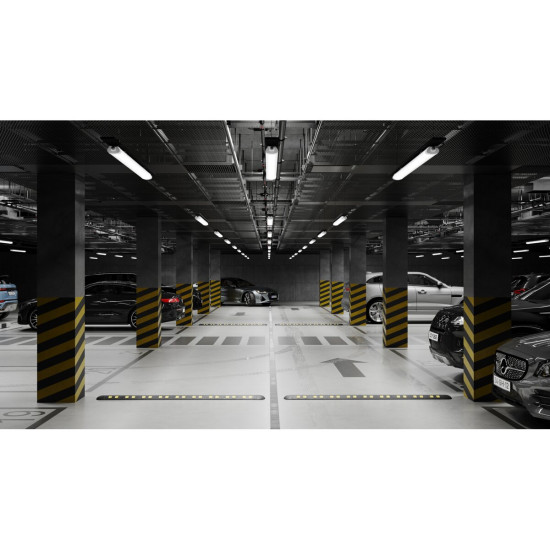 HERMETIČNA  LED SVETILKA BRAGA, 70 W, 7000 lm, 4000K, AC180-250V, IP65, LINIJSKA, 150 cm