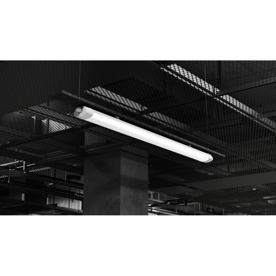 HERMETIČNA  LED SVETILKA BRAGA, 70 W, 7000 lm, 4000K, AC180-250V, IP65, LINIJSKA, 150 cm