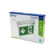 Hitna rasvjeta CORSO-1, LED, 3W, 300lm, 6400K, AC220-240V, IP20, 1h, dual-task, TEST