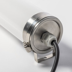 HERMETIČNA  LED SVETILKA FARM, LED, 50 W, 7500 lm, 4000K, AC220-240V, IP65, IK08, PMMA, 150 cm