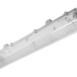 HERMETIČNA SVETILKA HAGEN, ZA T8 LED ENOSTRANSKO NAPAJANJE, G13, IP65, AC220-240V, 2x60cm, PC