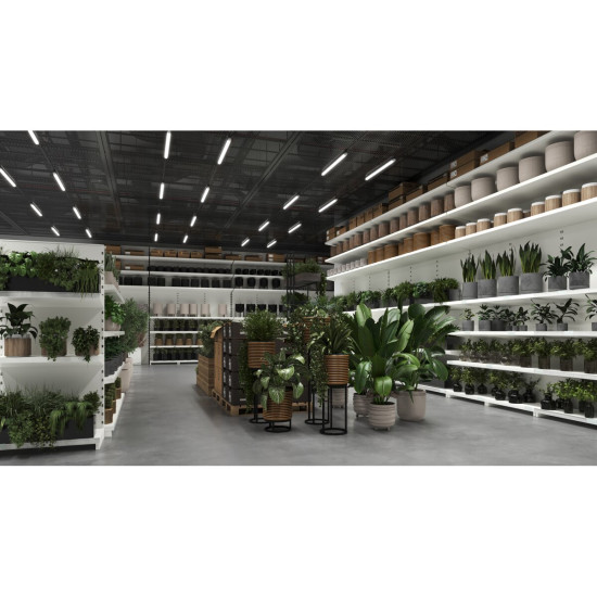 HERMETIČNA  LED SVETILKA LUMIA II, 36 W, 5200 lm, 4000K, AC220-240V, IP66, PC, 120 cm