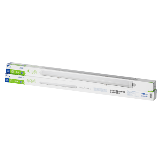 HERMETIČNA  LED SVETILKA LUMIA II, 36 W, 5200 lm, 4000K, AC220-240V, IP66, PC, 120 cm
