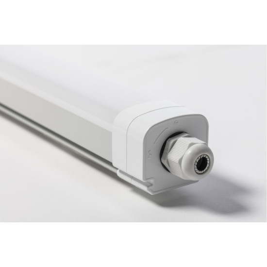 HERMETIČNA  LED SVETILKA LUMIA II, 50 W, 6500 lm, 4000K, AC220-240V, IP66, PC, 150 cm