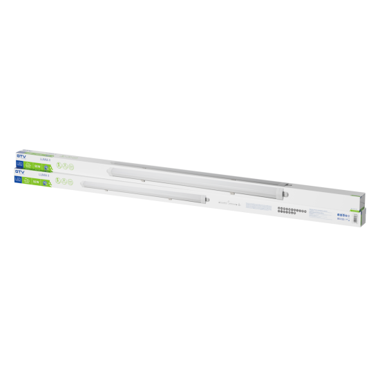 HERMETIČNA  LED SVETILKA LUMIA II, 50 W, 6500 lm, 4000K, AC220-240V, IP66, PC, 150 cm