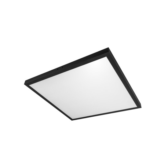 MODULARNA LED rasvjeta, 40W, 4400lm, CCT, AC220-240V, IP40, 595x595mm, 2in1, UGR<19, crna