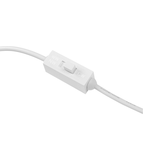 MODULARNA LED rasvjeta, 40W, 4400lm, CCT, AC220-240V, IP40, 595x595mm, 2in1, UGR<19, crna
