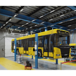 HERMETIČNA  LED SVETILKA MORIS, 36 W, 4320 lm, 4000K, AC180-250V, IP65, IK10, 120 cm