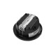 OGLA, LED, 3W, 200lm, 6400K, AC220-240V, IP20, 3h, ENOSMERNA, TEST, ČRNO