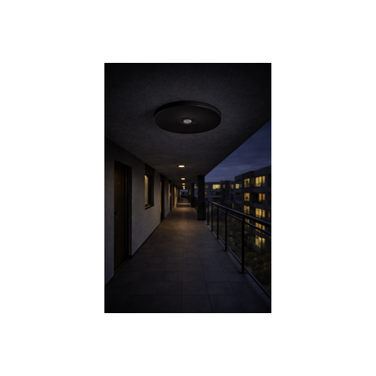 OGLA, LED, 3W, 200lm, 6400K, AC220-240V, IP20, 3h, ENOSMERNA, TEST, ČRNO