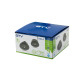 OGLA, LED, 3W, 200lm, 6400K, AC220-240V, IP20, 3h, ENOSMERNA, TEST, ČRNO