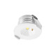 ZASILNA  LED SVETILKA OMAHA, 3W, 300 lm, 6400K, AC220-240V, IP20, 3 h, ENOSMERNA, TEST GUMB