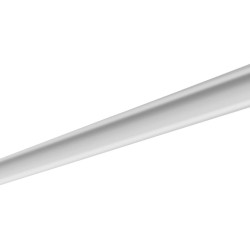 SVETILKA ZEFIR 236, ZA T8 LED ENOSTRANSKO NAPAJANJE, G13, 2x120cm, AC220-240V, IP40, ABS/PC (MLEČNO STEKLO)