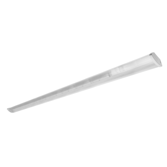 SVETILKA ZEFIR 258, ZA T8 LED ENOSTRANSKO NAPAJANJE, G13, AC220-240V, IP40, ABS/PC, (PROZORNO STEKLO)