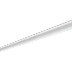 SVETILKA ZEFIR 258, ZA T8 LED ENOSTRANSKO NAPAJANJE, G13, AC220-240V, IP40, ABS/PC, (MLEČNO STEKLO)
