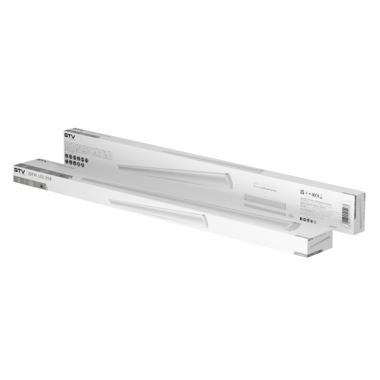 Linearna svjetiljka Zephyr-LED 258, T8 LED, G13, AC220-240V, 50/60Hz, IP40, ABS / PC, mliječna, 3y