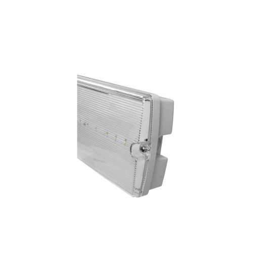 ZASILNA  SVETILKA SAHER-1 DUO , LED, 3W, 300lm, 6400K, AC220-240V, IP65, 1h, DVOSTRANSKA