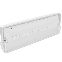 ZASILNA  SVETILKA SAHER-3 DUO, LED, 3W, 300lm, 6400K, AC220-240V, IP65, 3h, DVOSTRANSKA