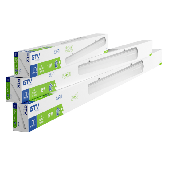 HERMETIČNA  LED SVETILKA XARO, 36 W, 4400 lm, 4000K, AC220-240V, PF>0.9, RA>80, IP65, 120 cm