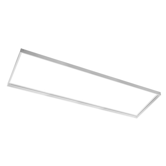 Okvir za nadgradnu montažu LED  panela 30x120 cm, bez vijaka, bijeli