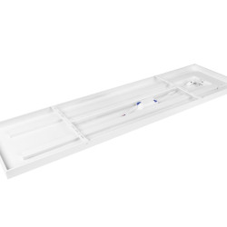ARTE SVETILKA, LED, 38W, 3800lm, CCT, AC180-250V, 295x1195mm, BEL