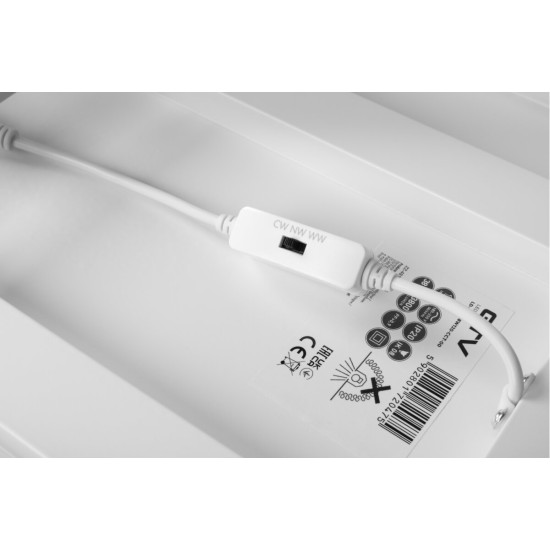 ARTE SVETILKA, LED, 38W, 3800lm, CCT, AC180-250V, 295x1195mm, BEL