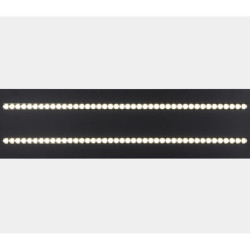 ARTE SVETILKA, LED, 38W, 3800lm, CCT, AC180-250V, 295x1195mm, ČRNO