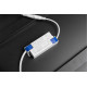 ARTE SVETILKA, LED, 38W, 3800lm, CCT, AC180-250V, 295x1195mm, ČRNO