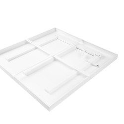ARTE SVETILKA, LED, 38W, 3800lm, CCT, AC180-250V, 595x595mm, BEL
