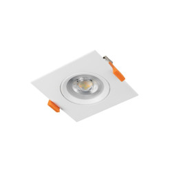 VOLARE downlight, LED, 7W, 560lm, CCT, AC220-240V, IP20, kvadratno, bijelo