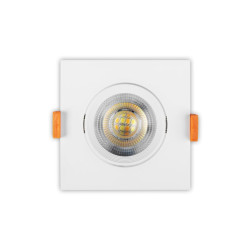 VOLARE downlight, LED, 7W, 560lm, CCT, AC220-240V, IP20, kvadratno, bijelo