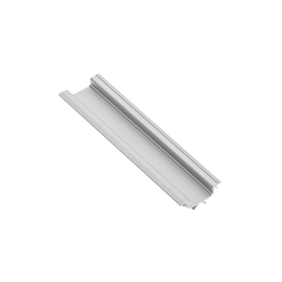 LED kutni aluminijski profil GLAX srebro 2 m