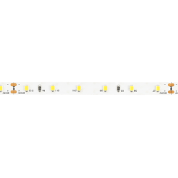 Flash traka 24V 2835, 300 LED neutralna bijela boja 4000K, 48W, bez gela 8 mm, Valjak 5m (2 kabela)