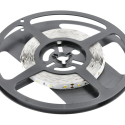 Flash traka 24V 2835, 300 LED hladno bijela, 48W, bez gela 8 mm, Valjaj 5m (2 kabela)
