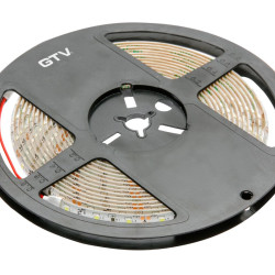 Flash Traka 2835, 300 LED toplo bijela, 38W, bez gela 8mm, Roll 5m, 12V
