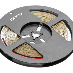 Flash traka 2835MW, 300 LED toplo bijela, 3,8W / m, gel bez 8mm, rola 5m, 12V