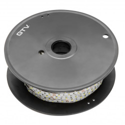 Flash traka 2835MW, 600 LED hladno bijela, 7,6W / m, bez gela 8mm, Roll 50m, 12V