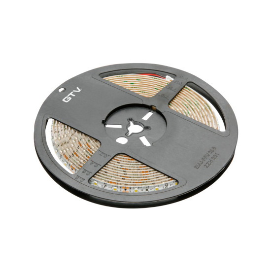 Flash traka 2835MW, 600 LED hladno bijela, 7,6W / m, gel bez 8mm, Roll 5m, 12V