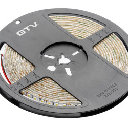 Flash traka 2835MW, 600 LED neutralna bijela, 7,6W/m, vodootporna 8mm, rola 5m, 12V