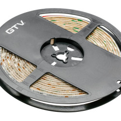 LED TRAK 5050, DC12V, 300LED/5m, 14.4 W/m, 900 lm/m, 6500K, IP20, KOLUT 5 m