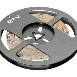 LED TRAK 5630, DC12V, 300LED/5m, 16 W/m, 1700 lm/m, 4000K, IP65, KOLUT 5 m