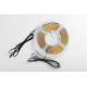 LED traka COB 24V, 320LED/m, 8mm, 10W/m, bez gela, toplo bijela, 2x1m mini amp kabel