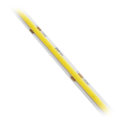 COB LED traka 24V, 480LED / m, 8mm, 10W / m, bez gela, hladno bijela, 2x1m mini amp kabel