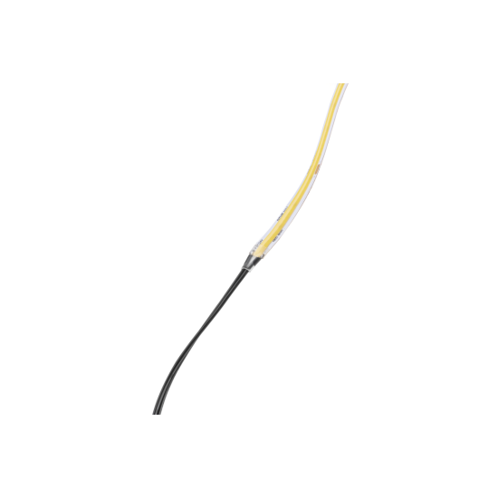 COB LED traka 24V, 480LED / m, 8mm, 10W / m, bez gela, hladno bijela, 2x1m mini amp kabel