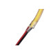 COB LED TRAK 12V PROSTO REZANJE, 528LEDs/m,8mm, 11W/m, BREZ GELA, HLADNO BELA, 2x1m KABEL Z MINI KONEKTORJEM