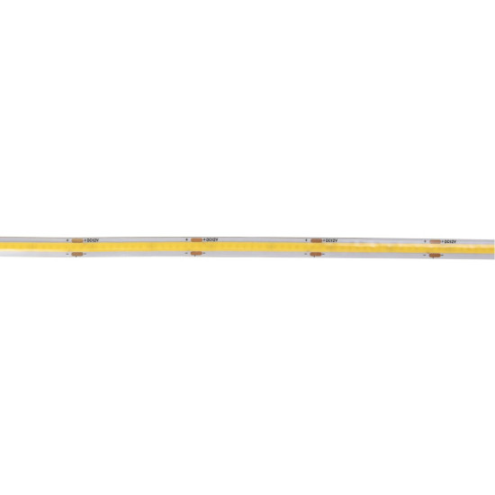 COB LED TRAK 24V , 480LEDs/m,8mm, 10W/m, VODOODPORNO, TOPLO BELA, 2x1m KABEL Z MINI KONEKTORJEM