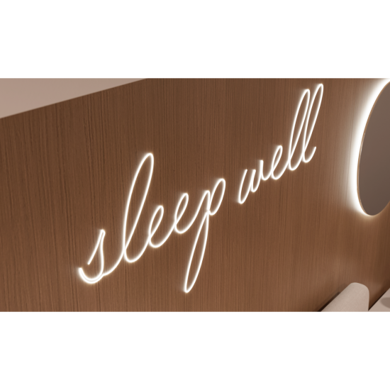 LED NEON FLEX PROFIL T 24V, 2835, 12W/m NEVTRALNO BELA, VODOODPORNO, 6mm, 5m, POKRIVNE KAPICE, brackets