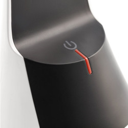LED POLNILNA NAMIZNA SVETILKA FLOWER, 4 W, 240 lm, 4000K, 1800mAh, ČRNA /BELA