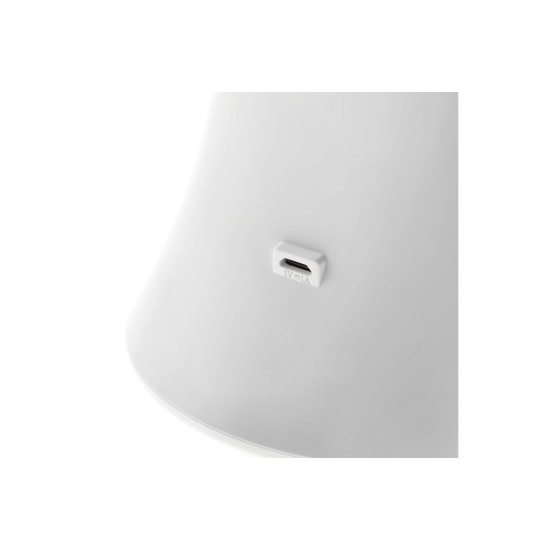 Stolna lampa  FLOWER,4W, 240lm.DC 5V,1A,4000K,bateria 1800MAh, Ra>80, czarno/bijela
